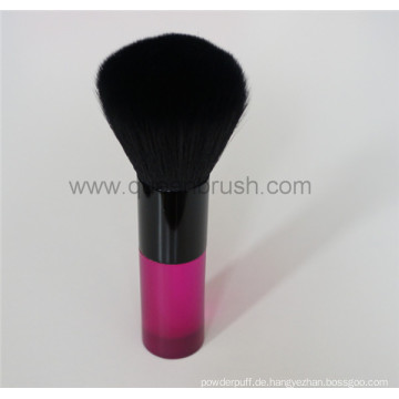 Roter Acrylgriff Ziegenhaarpuder Blush Pinsel